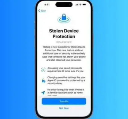长沙苹果授权维修店分享被盗设备保护功能开启方法 