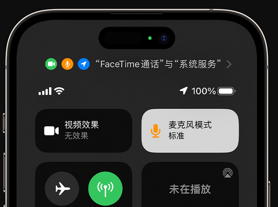 长沙苹果授权维修网点分享iPhone在通话时让你的声音更清晰 